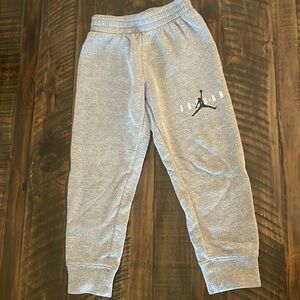 Grey boys Jordan sweat pants